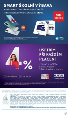 akční leták Tesco 15.9.2021-21.9.2021