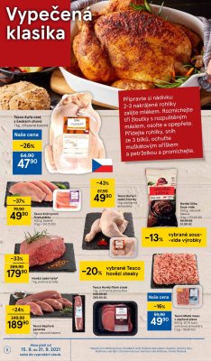 akční leták Tesco 15.9.2021-21.9.2021