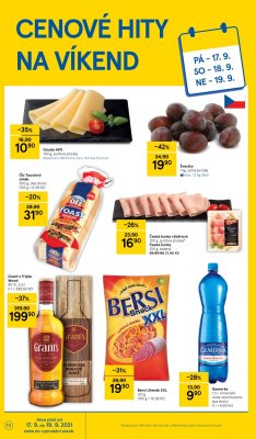 akční leták Tesco 15.9.2021-21.9.2021