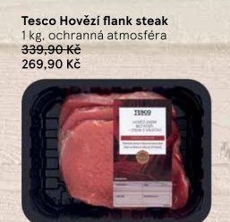Hovězí steak Flank steak Tesco