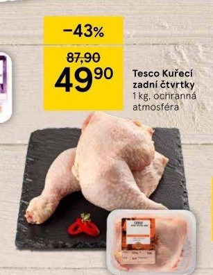 Kuřecí čtvrtky Tesco