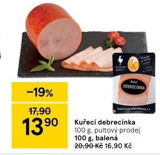 Kuřecí debrecínka DZ Klatovy