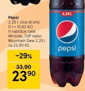 Limonáda Pepsi