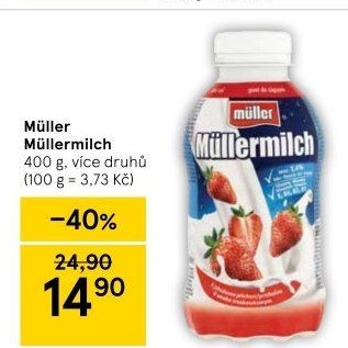 Nápoj mléčný Müllermilch Müller