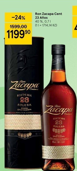 Rum 23 YO Centenario Ron Zacapa