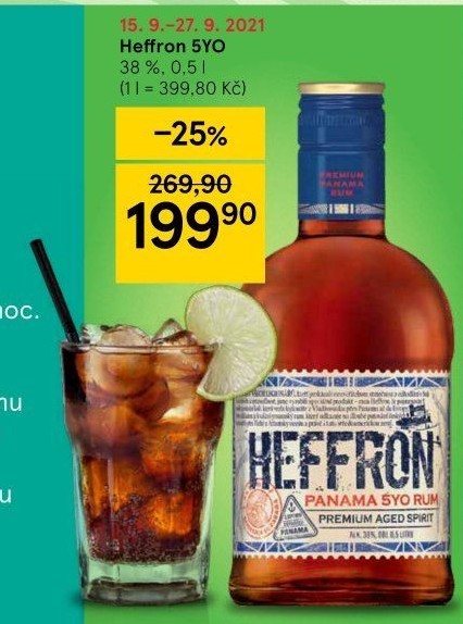 Rum 5YO Heffron Panama