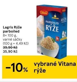 Rýže parboiled Lagris