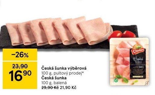 Šunka česká výběrová