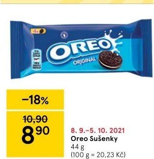 Sušenky Oreo
