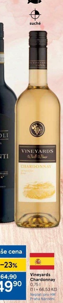 Víno Chardonnay World Wines Vineyards