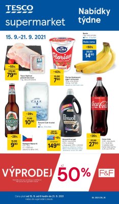 akční leták Tesco 15.9.2021-21.9.2021