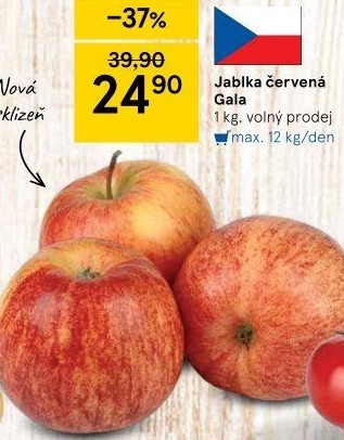 Jablka Gala