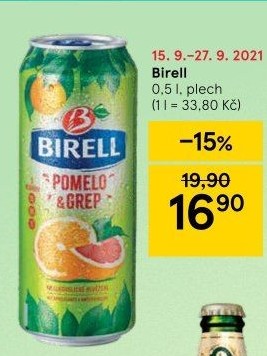 Nealkoholické pivo Birell