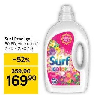 Prací gel Surf