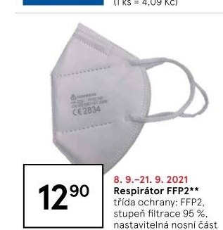 Respirátor FFP2