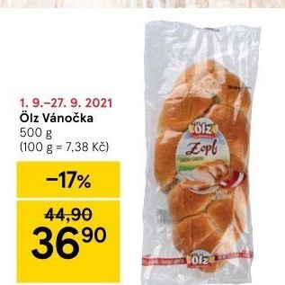 Vánočka Ölz