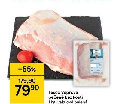 Vepřová pečeně bez kosti Tesco