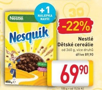 Cereálie Nestlé