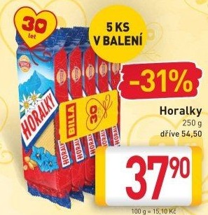 Oplatky Horalky Sedita