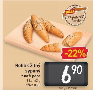 Žitný rohlík