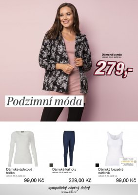 akční leták Kik textil 13.9.2021-3.10.2021