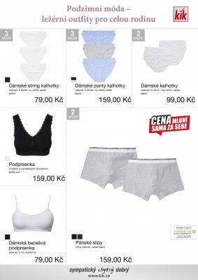 akční leták Kik textil 13.9.2021-3.10.2021