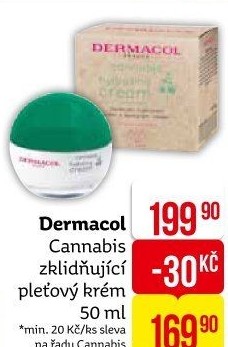 Krém pleťový hydratační Cannabis Dermacol