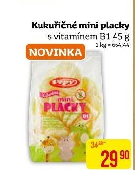 Placky kukuřičné Vepy