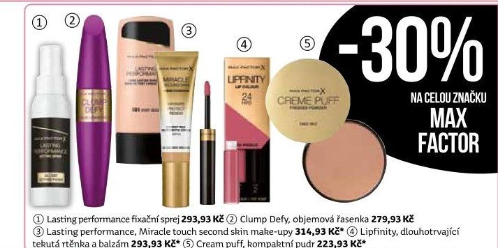 Sprej fixační Lasting Performance Max Factor