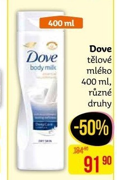 Tělové mléko Dove