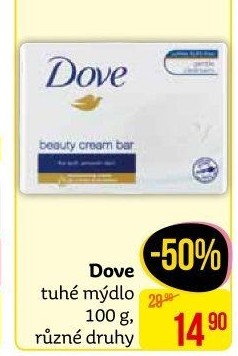 Tuhé mýdlo krémovéDove