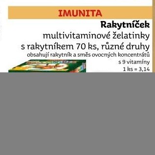Vitamíny pro děti Rakytníček Terezia