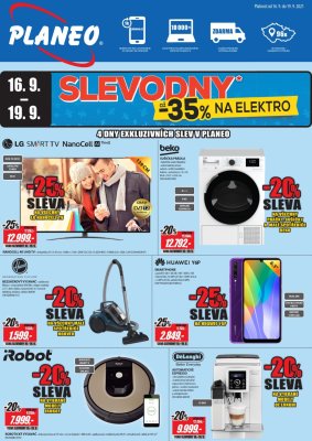 akční leták Planeo Elektro 16.9.2021-19.9.2021