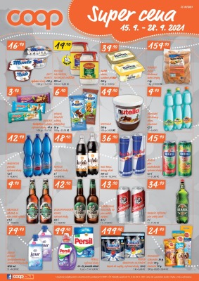 akční leták COOP 15.9.2021-28.9.2021