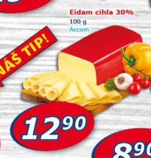 Sýr Eidam 30%