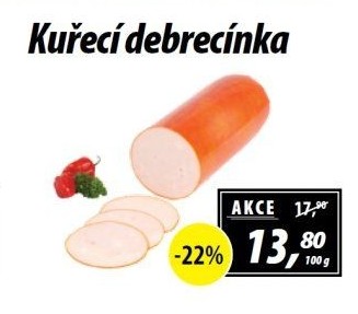 Debrecínka kuřecí