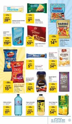 akční leták Tesco 22.9.2021-27.9.2021