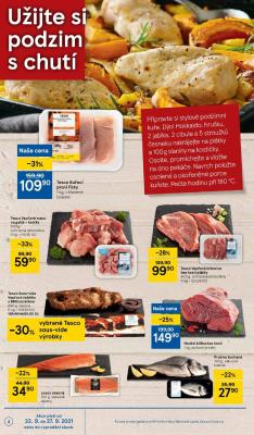 akční leták Tesco 22.9.2021-27.9.2021
