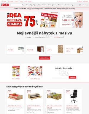 akční leták IDEA nábytek 21.9.2021-27.9.2021