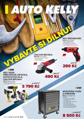 akční leták Auto Kelly 21.9.2021-4.10.2021