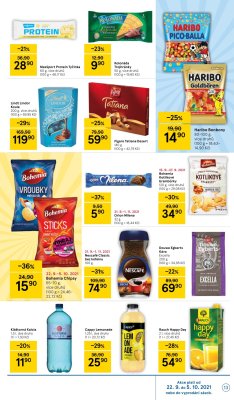 akční leták Tesco 22.9.2021-27.9.2021
