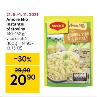 Jídla instantní Amore mio Maggi