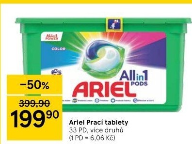 Prací kapsle Ariel