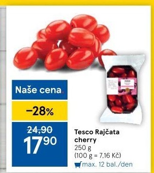 Rajčata cherry Tesco