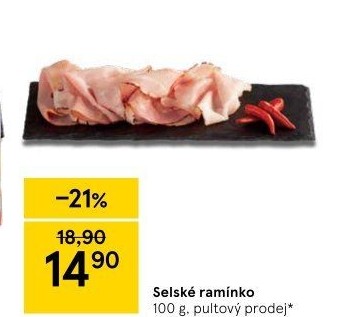 Šunka selské ramínko