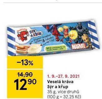 Sýr a křup Veselá kráva