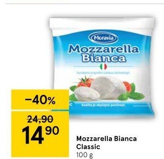 Sýr Mozzarella Bianca Moravia
