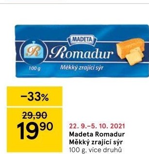 Sýr Romadur Madeta