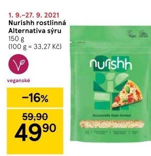 Sýr rostlinný Nurishh