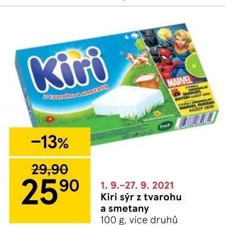 Sýr tavený Kiri
